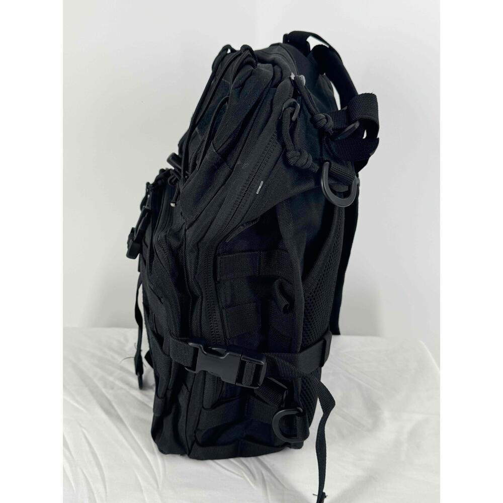 Tactical Backpack Black Molle Adjustable Straps U… - image 2